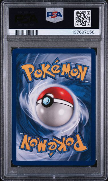 1999 POKEMON FOSSIL #6 HAUNTER-HOLO 1ST EDITION PSA 8 - 058 - Image 2