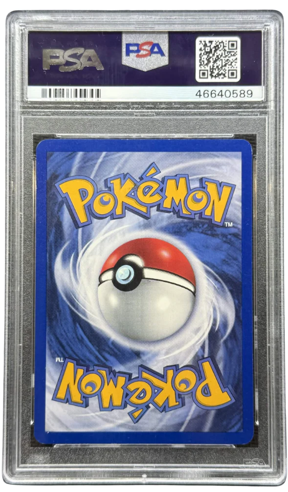 2000 POKEMON GYM HEROES #4 ERIKA'S DRAGONAIR HOLO PSA 7 - 589 - Image 2