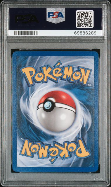 2002 POKEMON LEGENDARY COLLECTION #103 POKEMON TRADER LEGENDARY COLL-REV.FOIL PSA 8 - 289 - Image 2