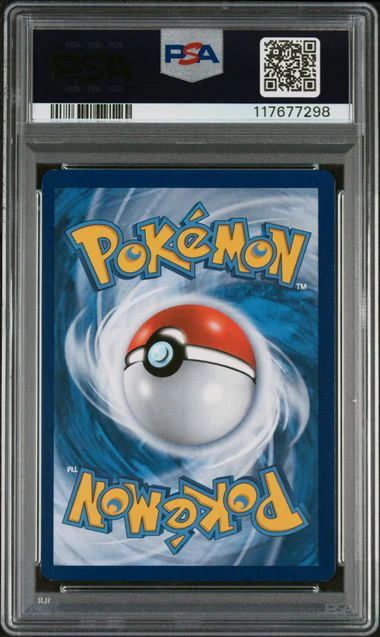 2013 POKEMON BLACK & WHITE FULL ART MEW EX LEGENDARY TREASURES RADIANT COLL. #RC24 PSA 8 - 298 - Image 2