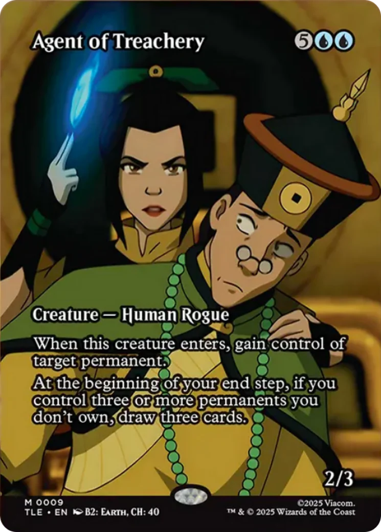 Agent of Treachery (Borderless) [Avatar: The Last Airbender: Eternal-Legal]