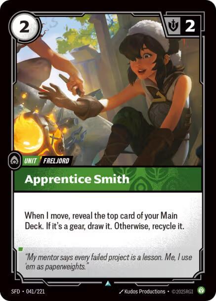 Apprentice Smith - Spiritforged (SFD)