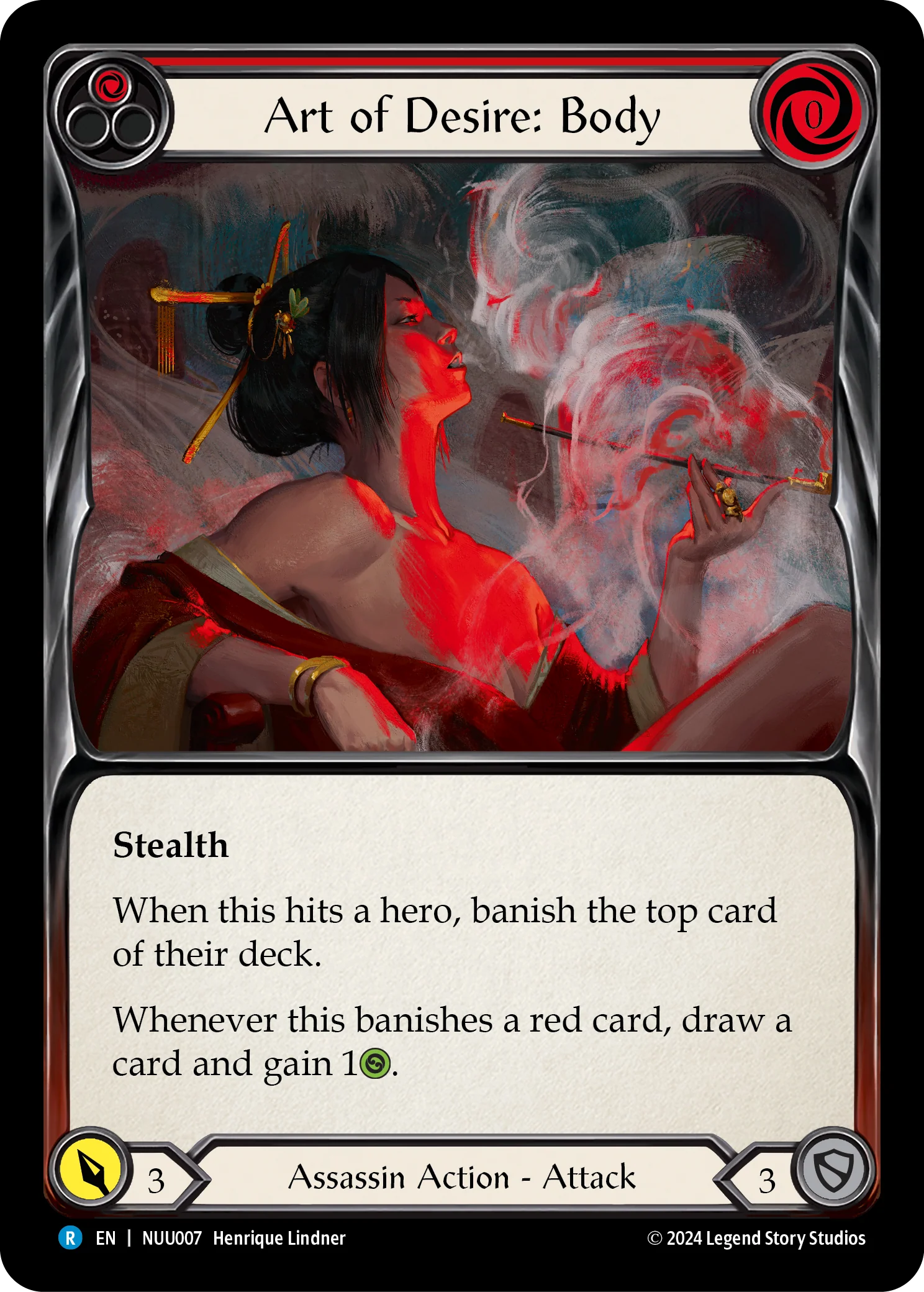 Art of Desire: Body [NUU007] (Part the Mistveil Nuu Blitz Deck)
