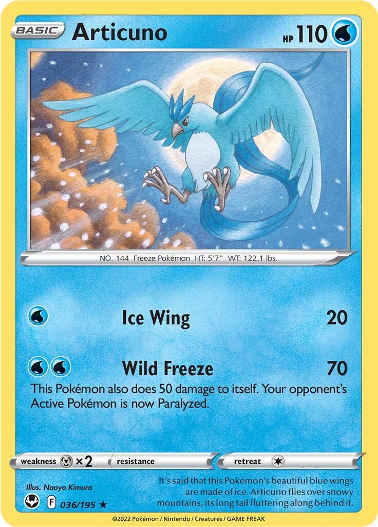 Articuno (036/195) [Sword & Shield: Silver Tempest] - Image 2