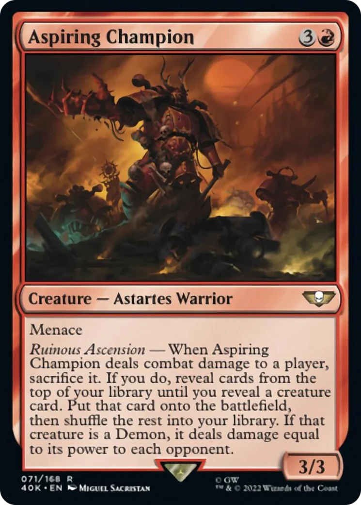 Aspiring Champion [Warhammer 40,000]