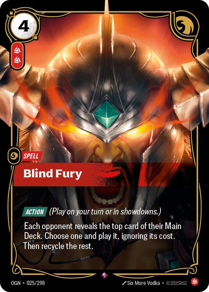Blind Fury - Origins (OGN)