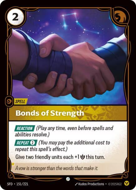 Bonds of Strength - Spiritforged (SPF)