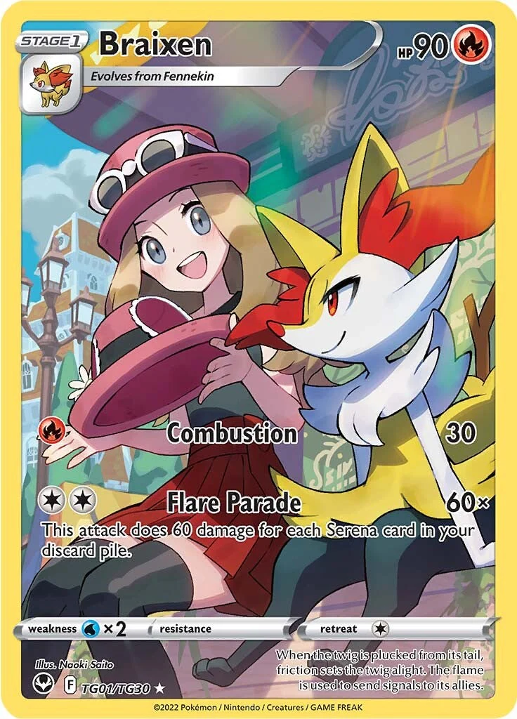 Braixen (TG01/TG30) [Sword & Shield: Silver Tempest] - Image 2