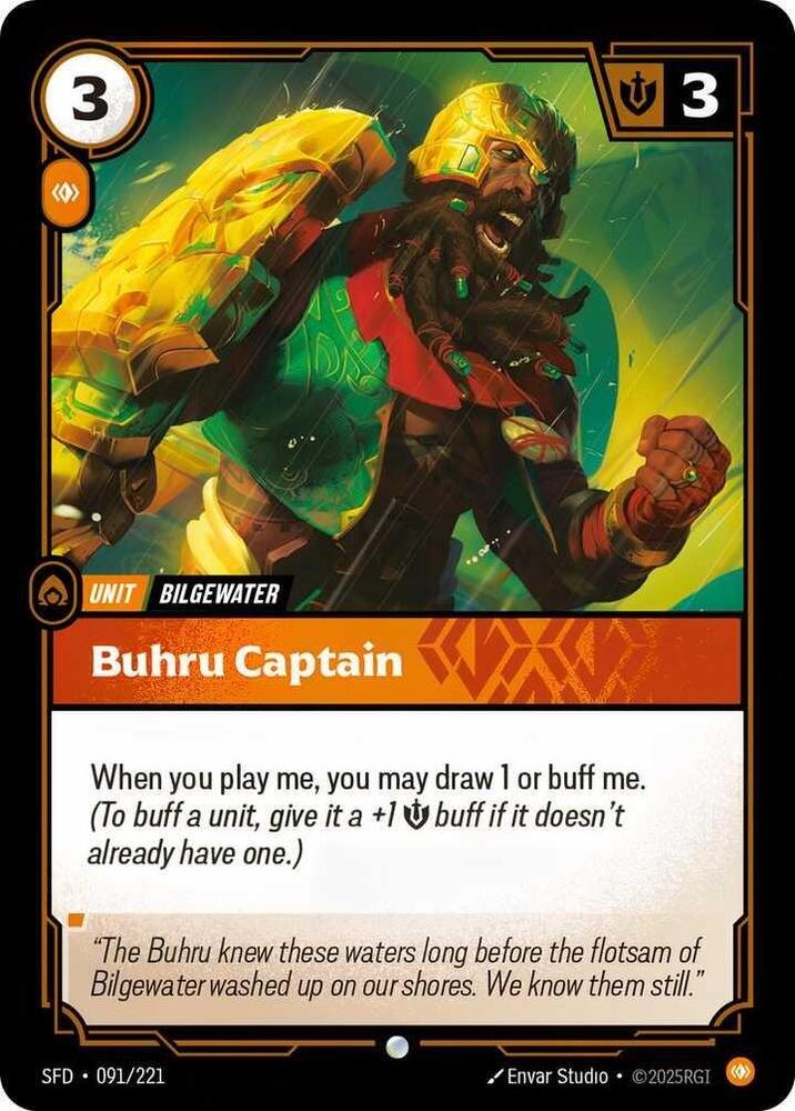 Buhru Captain - Spiritforged (SPF)