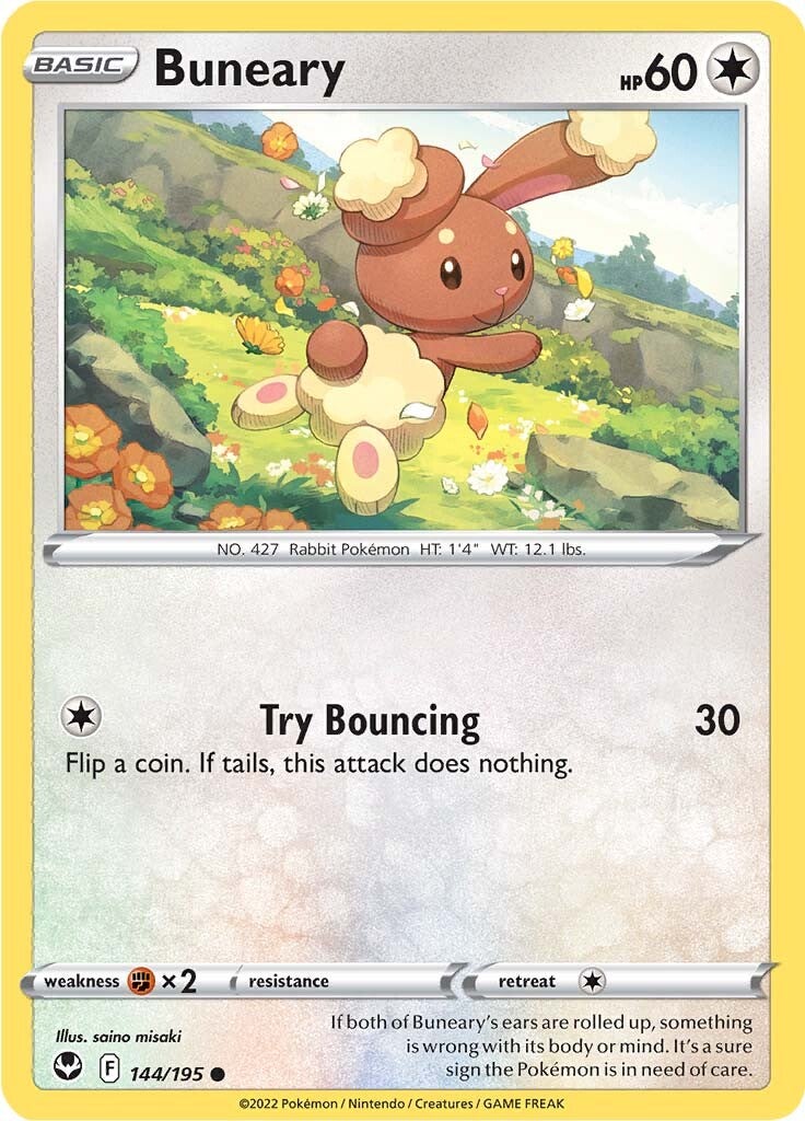 Buneary (144/195) [Sword & Shield: Silver Tempest] - Image 2