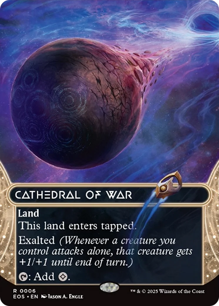 Cathedral of War (0006) (Borderless) [Edge of Eternities: Stellar Sights]