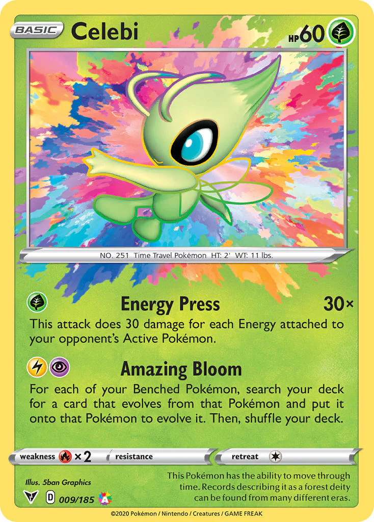 Celebi (009/185) [Sword & Shield: Vivid Voltage]