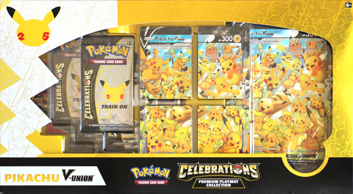 Celebrations: 25th Anniversary - Premium PLAYMAT Collection (Pikachu V-Union)