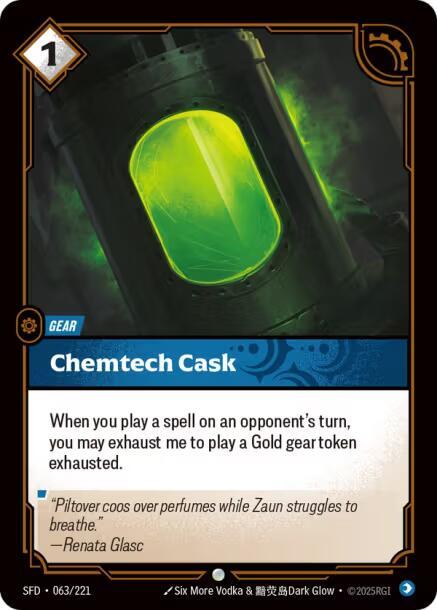 Chemtech Cask - Spiritforged (SPF)