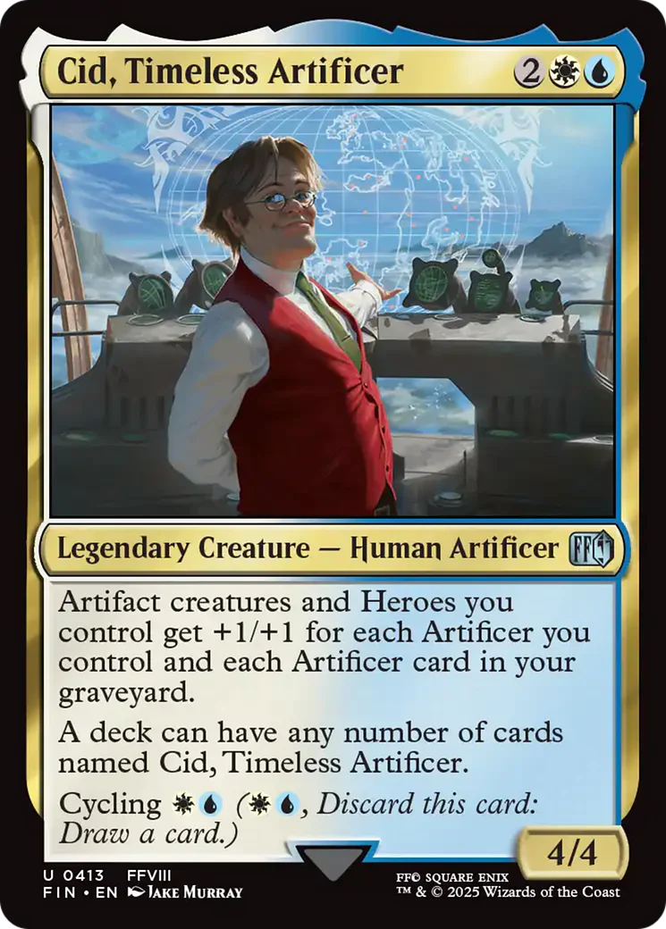 Cid, Timeless Artificer (0413) [FINAL FANTASY]