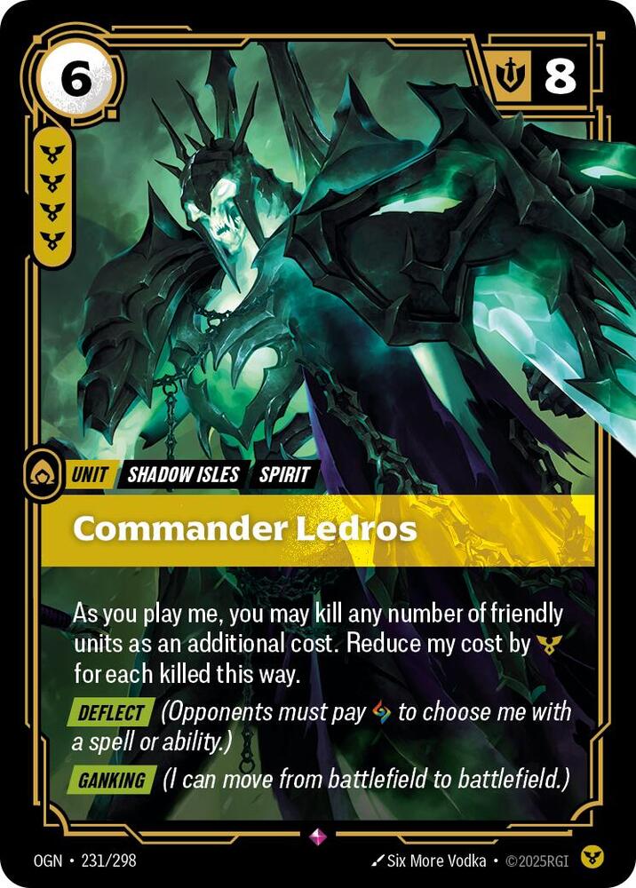 Commander Ledros - Origins (OGN)