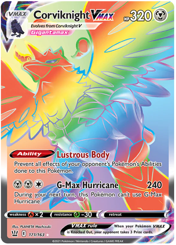 Corviknight VMAX (171/163) [Sword & Shield: Battle Styles]