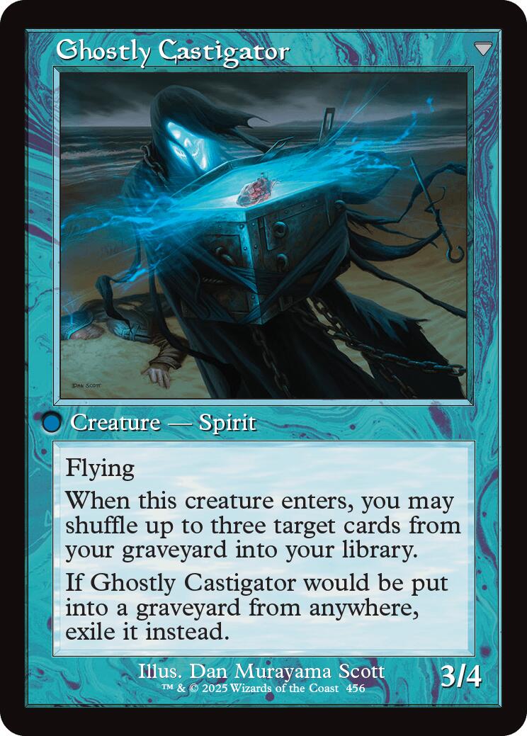 Covetous Castaway // Ghostly Castigator (Retro Frame) [Innistrad Remastered] - Image 2