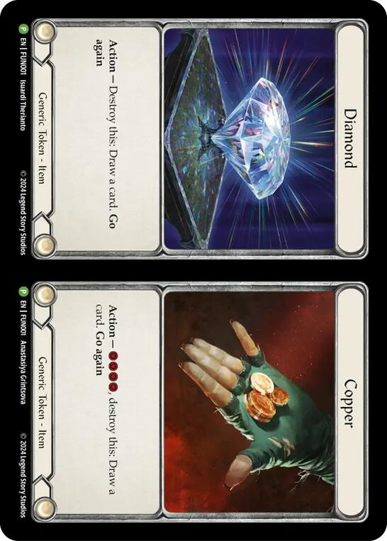 Cracker Bauble // Diamond and Copper [LGS360-FUN001] (Promo) - Image 2
