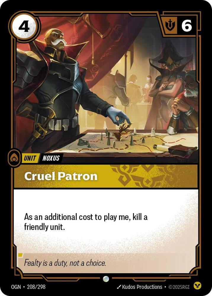 Cruel Patron - Origins (OGN)