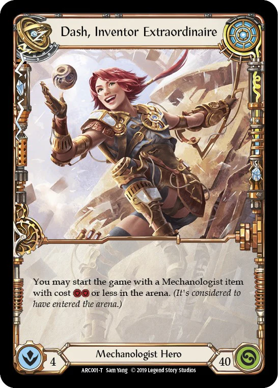 Crucible of Aetherweave // Dash, Inventor Extraordinaire [ARC115 // ARC001] (Arcane Rising) - Image 2