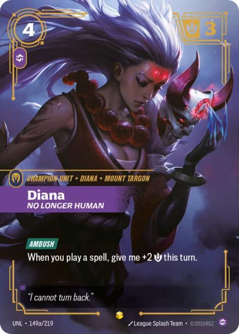 Diana - No Longer Human (Alternate Art) - Unleashed (UNL)