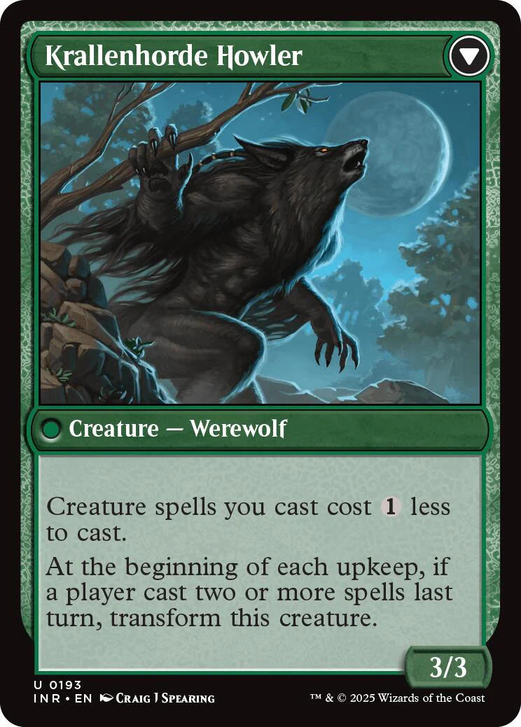 Duskwatch Recruiter // Krallenhorde Howler [Innistrad Remastered] - Image 2