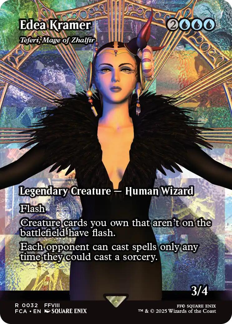 Edea Kramer - Teferi, Mage of Zhalfir (Showcase) [FINAL FANTASY : Through the Ages]