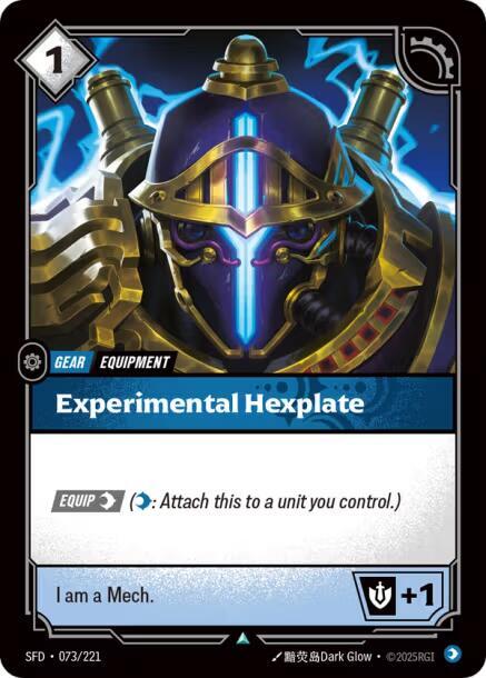 Experimental Hexplate - Spiritforged (SPF)