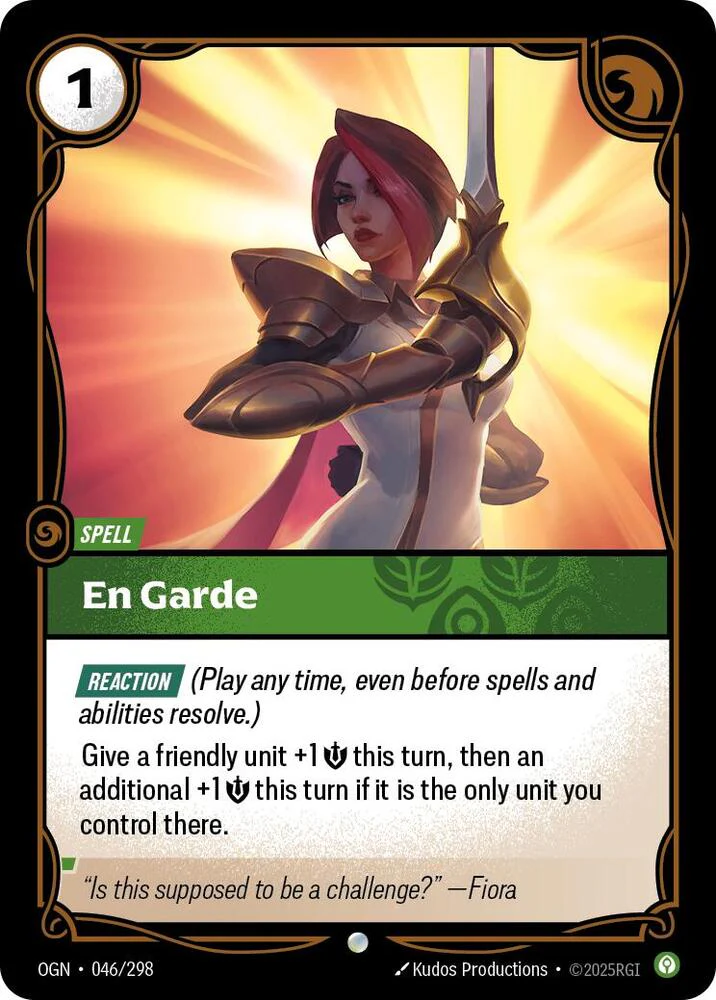 En Garde - Origins (OGN)