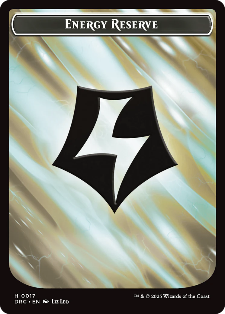 Energy Reserve // Energy Reserve Double-Sided Token [Aetherdrift Tokens] - Image 2