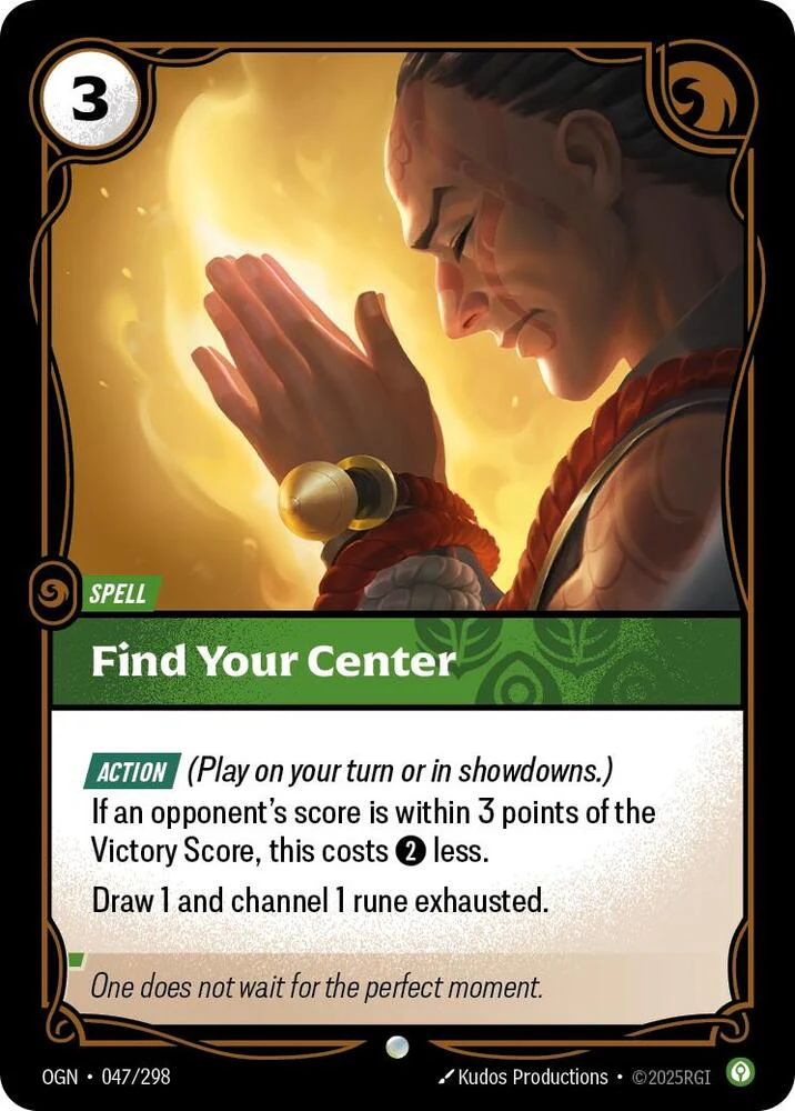 Find Your Center - Origins (OGN)