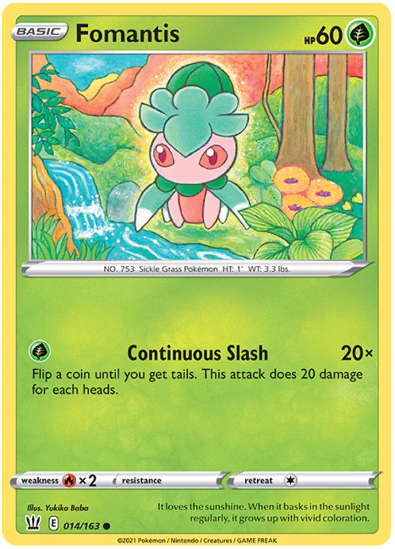 Fomantis (014/163) [Sword & Shield: Battle Styles]