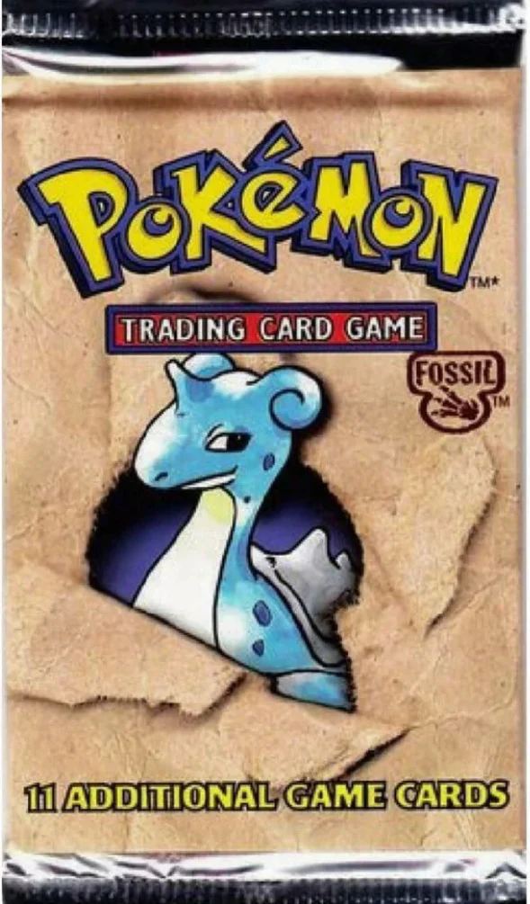 Fossil Booster Pack [Unlimited] - Lapras Art
