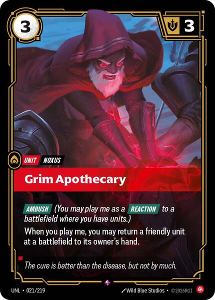 Grim Apothecary - Unleashed (UNL)