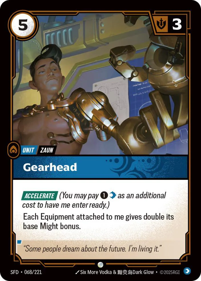 Gearhead - Spiritforged (SPF)
