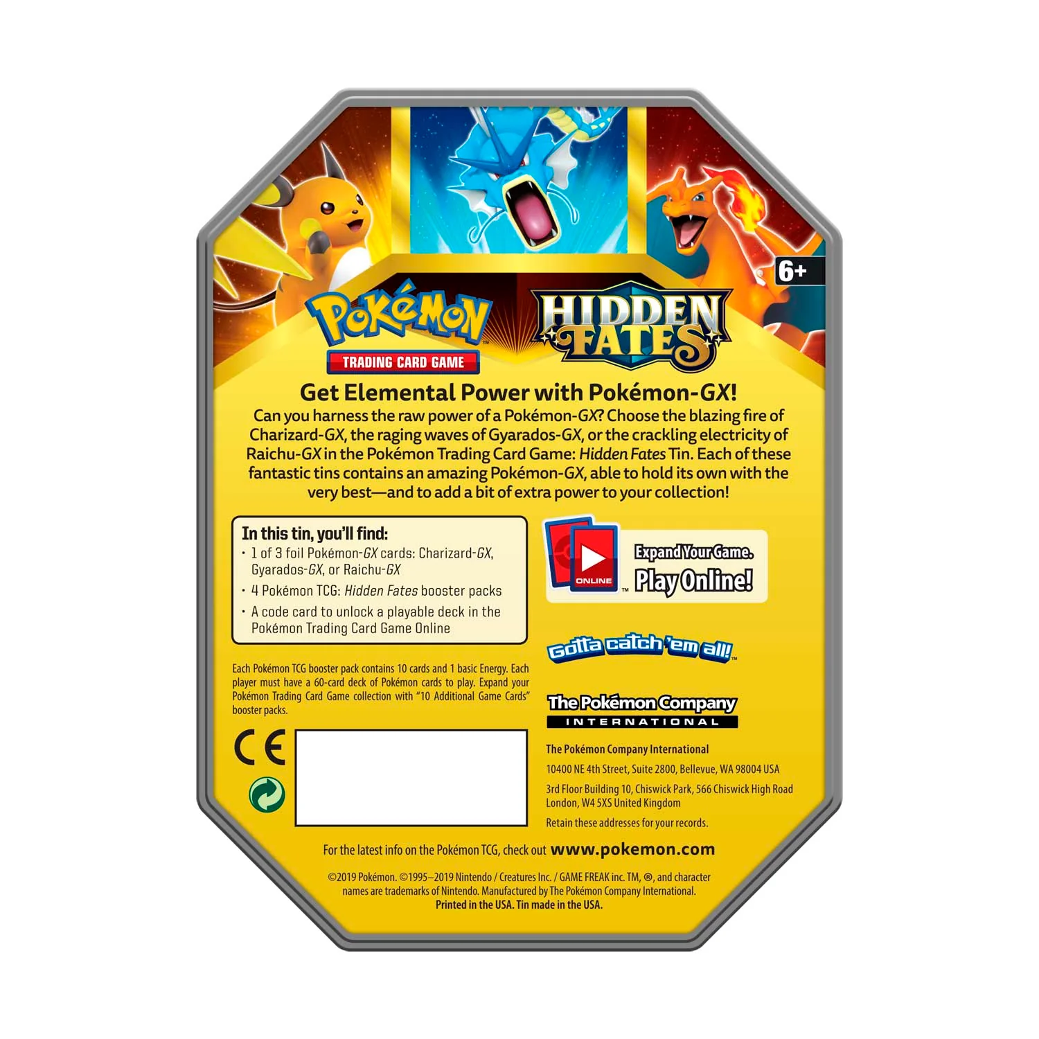 Hidden Fates - Collector's Tin (Charizard GX) - Image 2