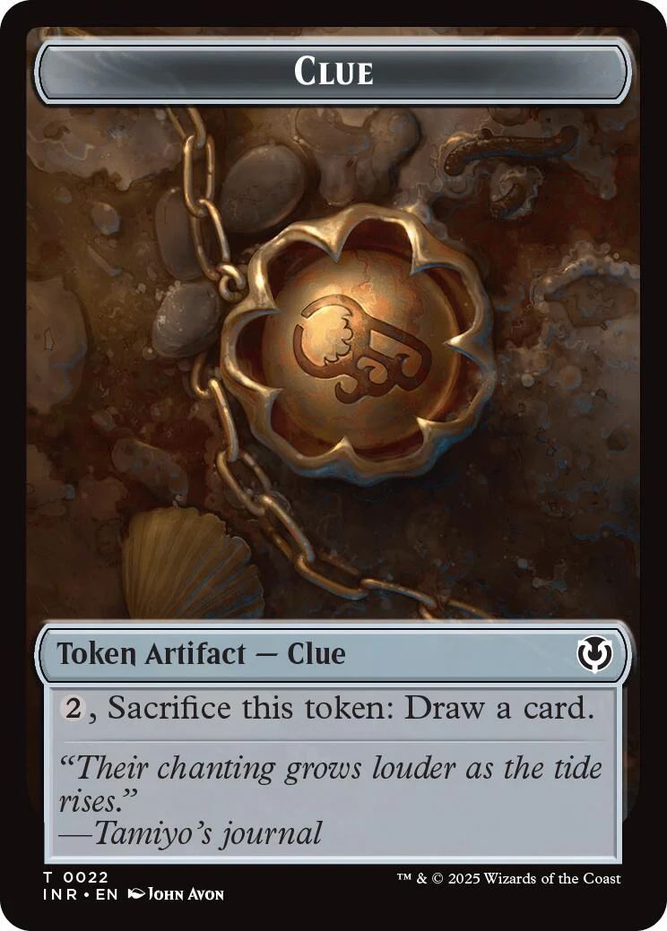 Human Soldier (0003) // Clue Double-Sided Token [Innistrad Remastered Tokens] - Image 2