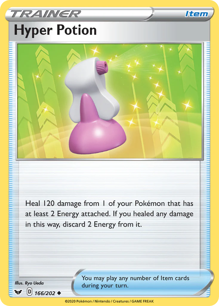 Hyper Potion (166/202) [Sword & Shield: Base Set]