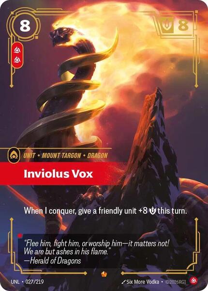 Inviolus Vox - Unleashed (UNL)