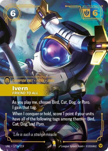 Ivern - Friend to All (Alternate Art) - Unleashed (UNL)