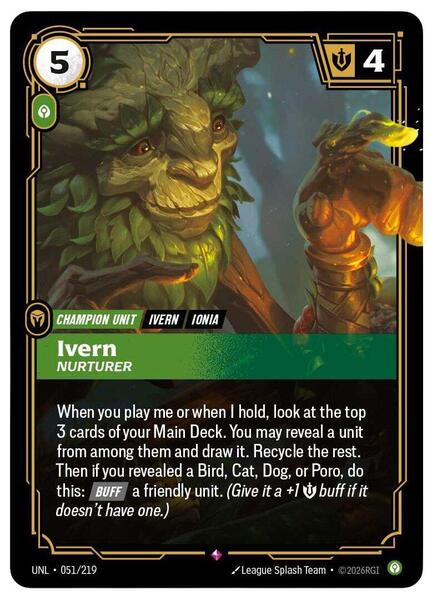 Ivern - Nurturer - Unleashed (UNL)