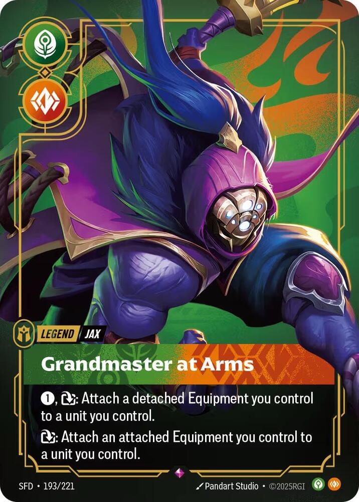 Jax - Grandmaster At Arms - Spiritforged (SPF)