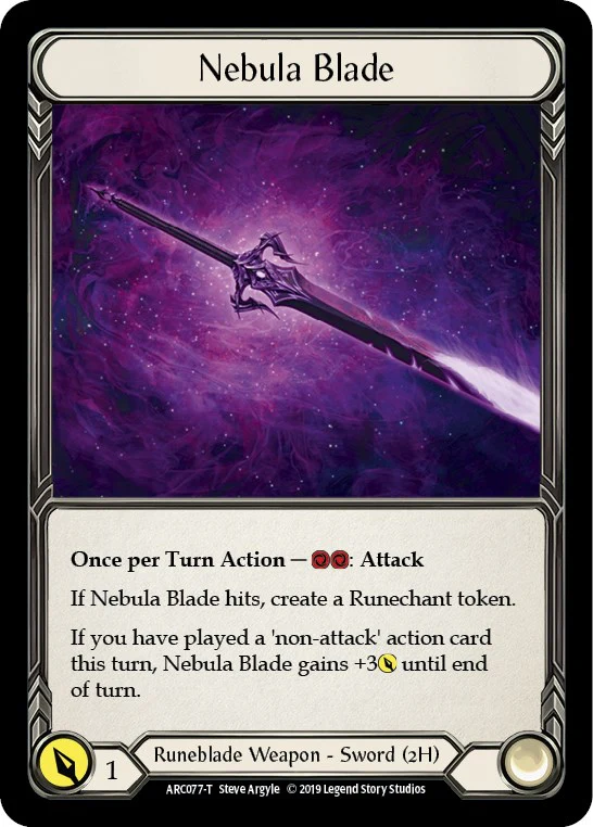 Kano, Dracai of Aether // Nebula Blade [ARC113 // ARC077] (Arcane Rising) - Image 2