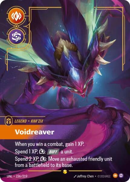 Kha'Zix - Voidreaver (Overnumbered) - Unleashed (UNL)
