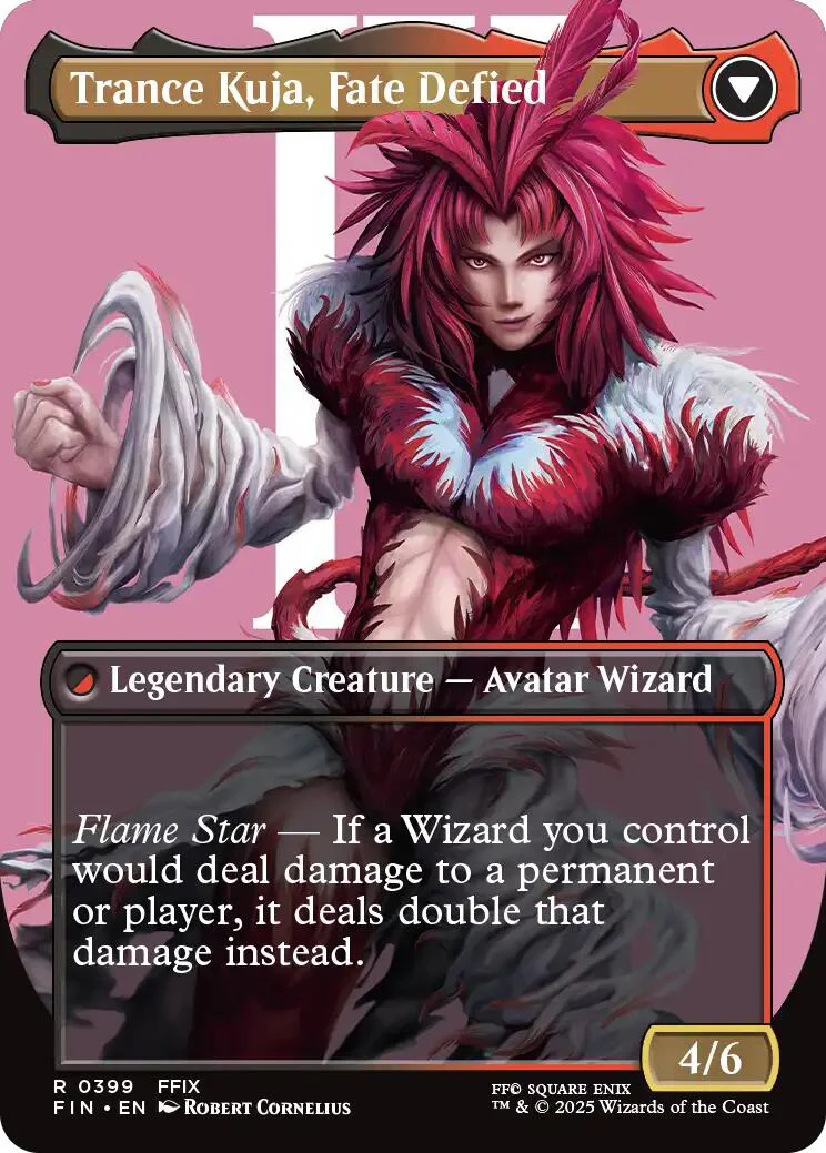 Kuja, Genome Sorcerer // Trance Kuja, Fate Defied (Borderless) [FINAL FANTASY] - Image 2