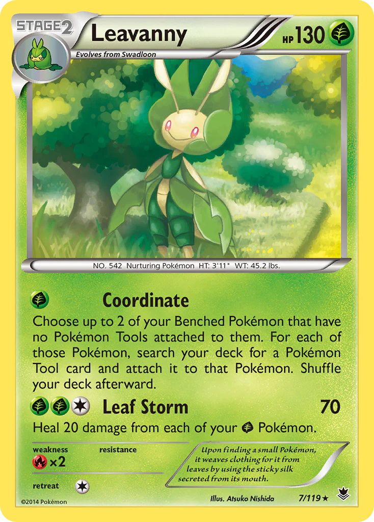 Leavanny (7/119) [XY: Phantom Forces]