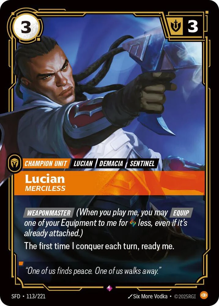 Lucian - Merciless - Spiritforged (SPF)