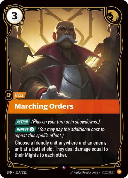 Marching Orders - Spiritforged (SPF)