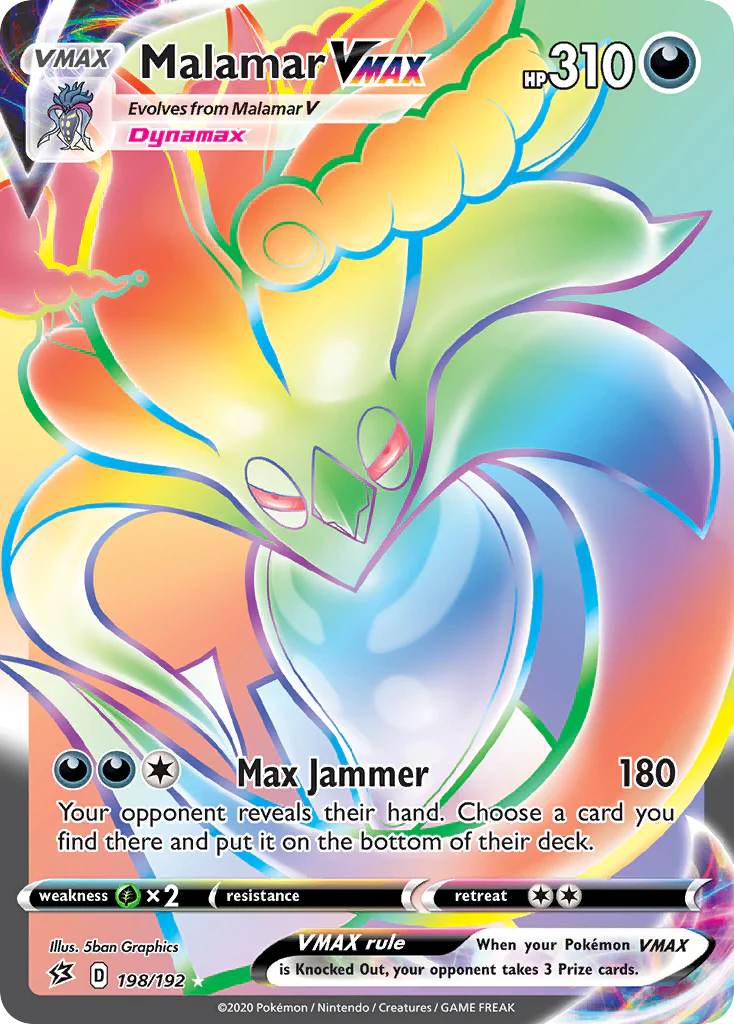 Malamar VMAX (198/192) [Sword & Shield: Rebel Clash]